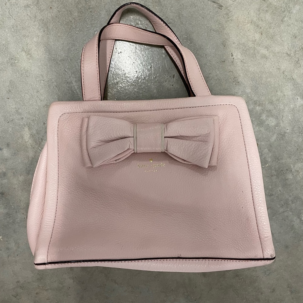Kate Spade Pink Bow Bag